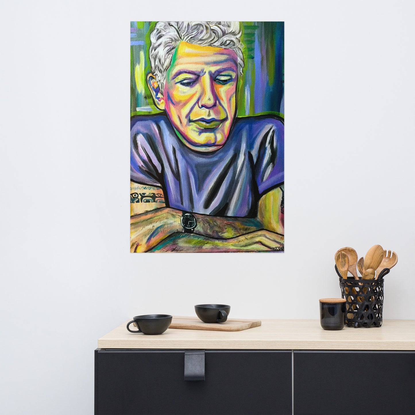 Anthony Bourdain Print